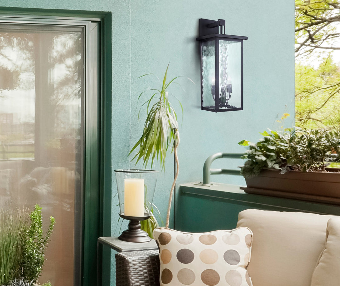 Canarm Canada - IOL705BK - Two Light Outdoor Wall Lantern - Shana - Black