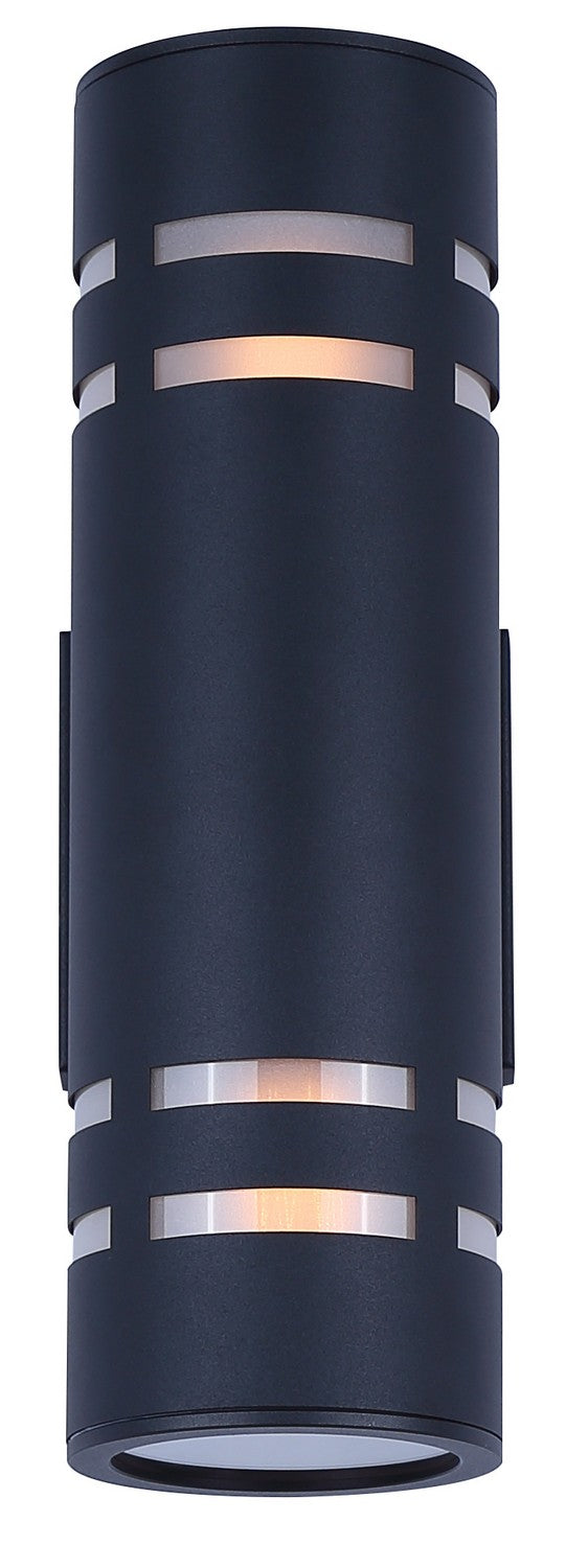Canarm Canada - IOL710BK - Two Light Outdoor Lantern - Braxton - Black
