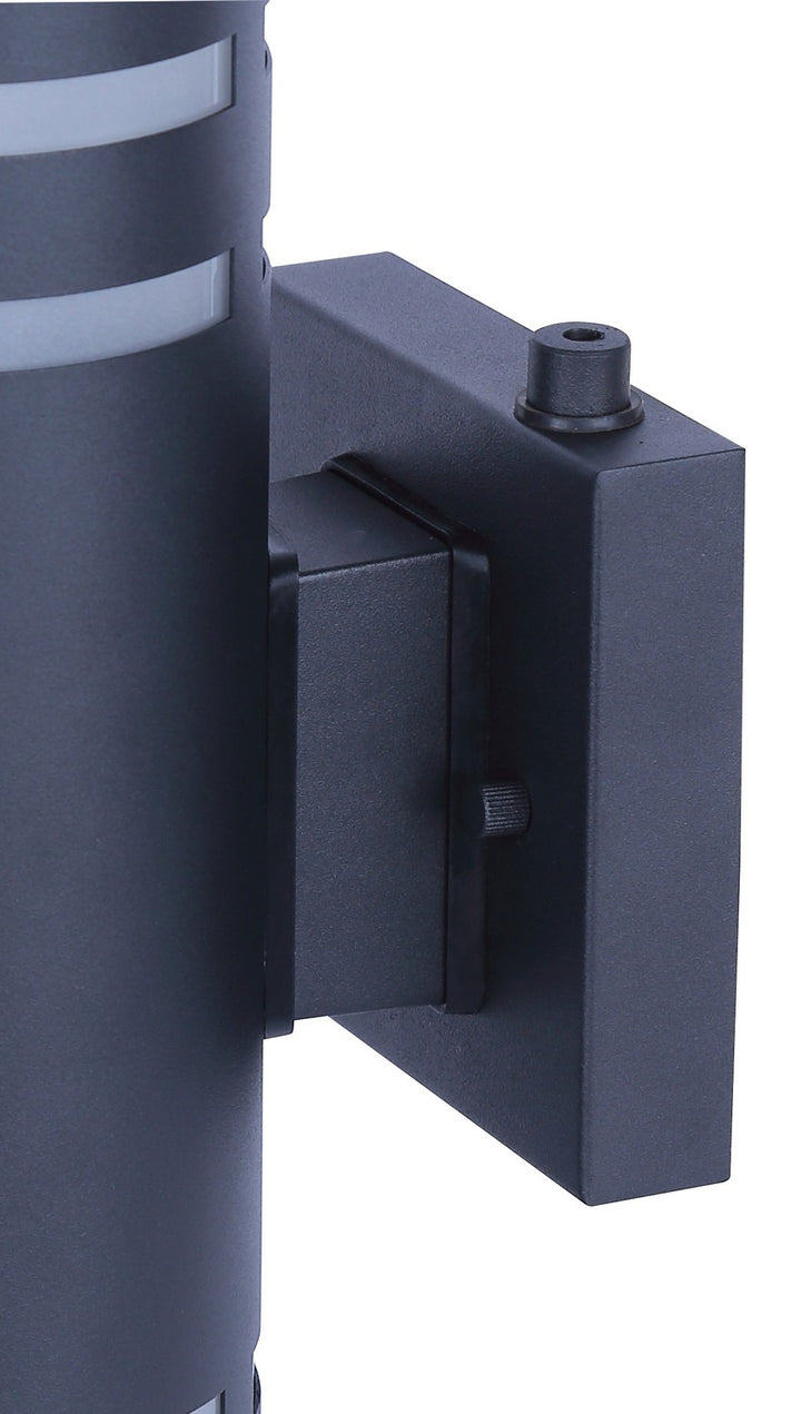 Canarm Canada - IOL710BK - Two Light Outdoor Lantern - Braxton - Black