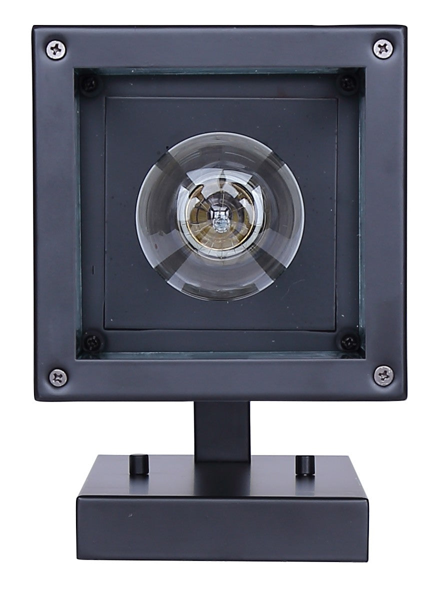 Canarm Canada - IOL711BK - One Light Outdoor Wall Mount - Alaina - Black
