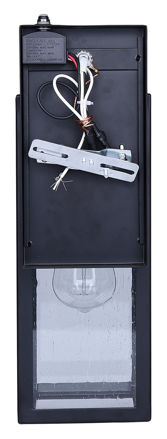 Canarm Canada - IOL711BK - One Light Outdoor Wall Mount - Alaina - Black