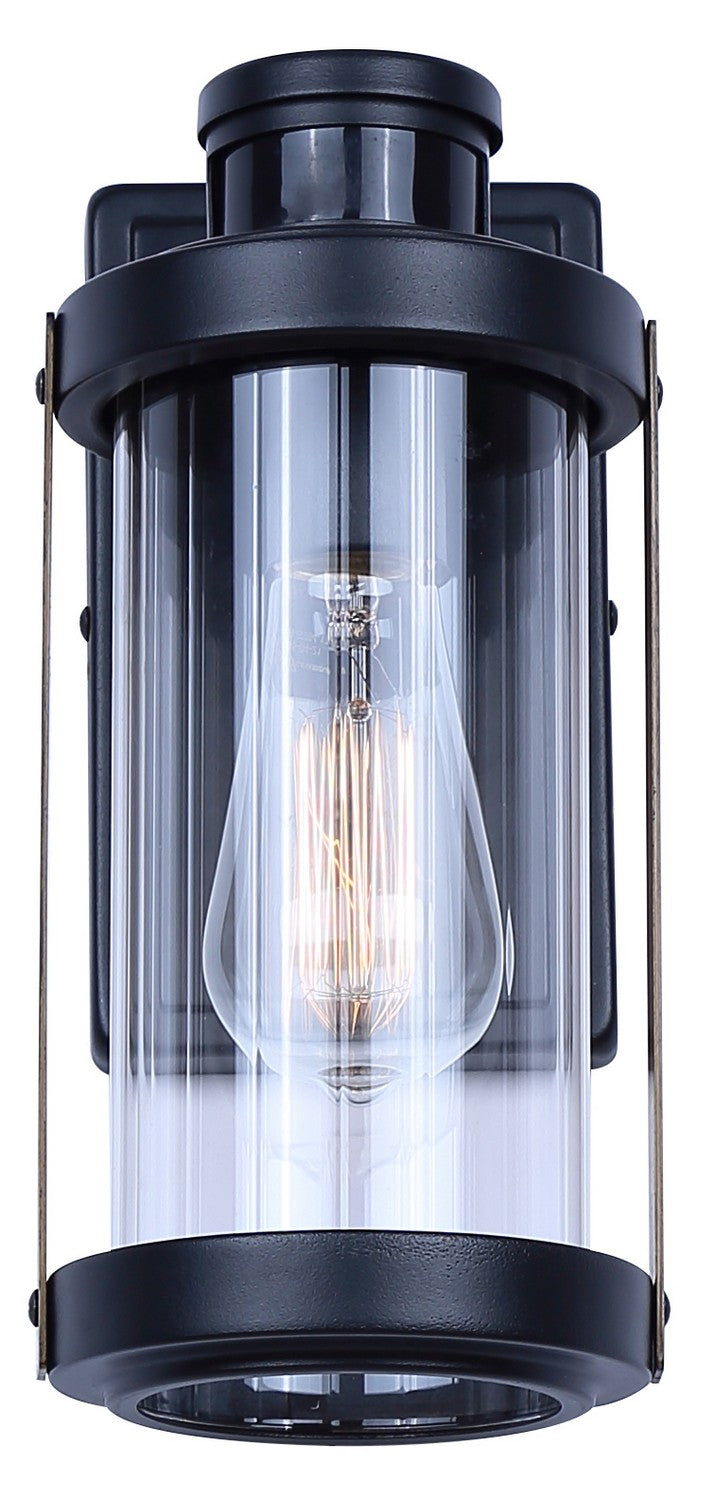 Canarm Canada - IOL713BK - One Light Outdoor Wall Mount - Maddox - Black