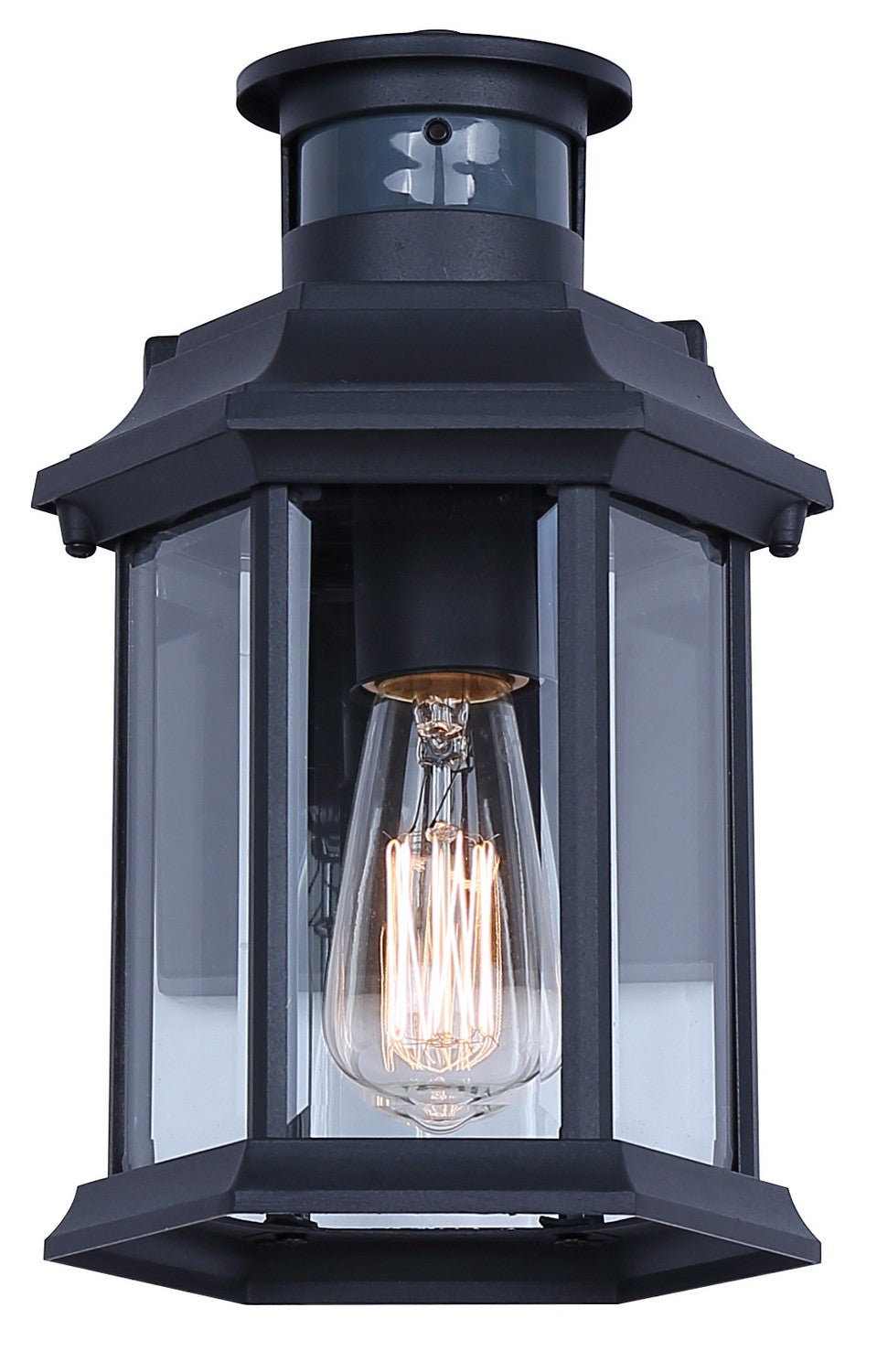 Canarm Canada - IOL714BK - One Light Outdoor Lantern - Kersley - Black