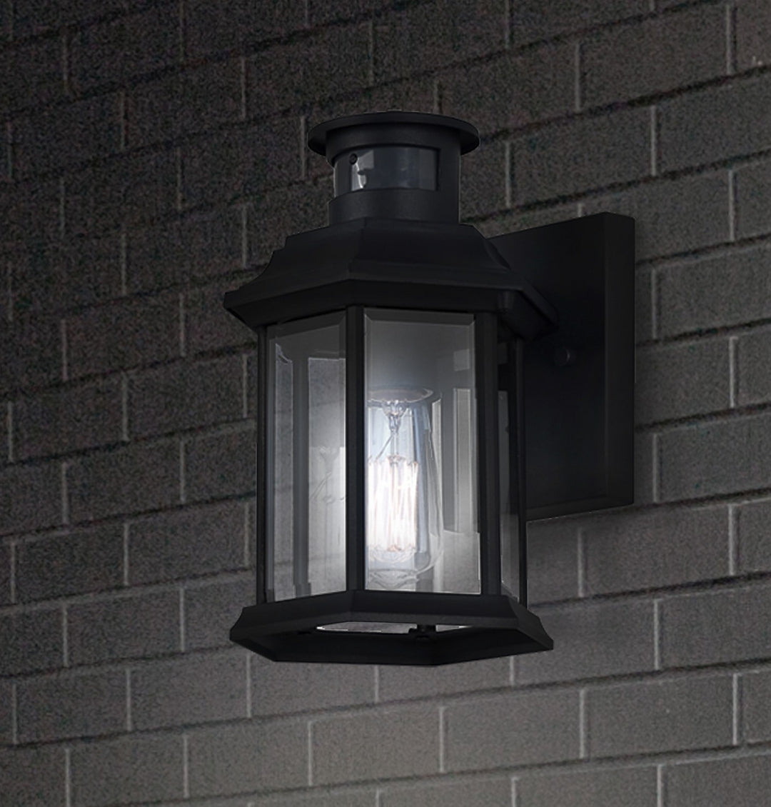 Canarm Canada - IOL714BK - One Light Outdoor Lantern - Kersley - Black