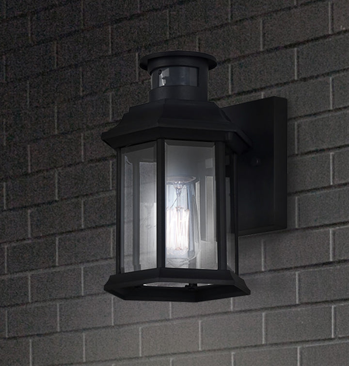 Canarm Canada - IOL714BK - One Light Outdoor Lantern - Kersley - Black