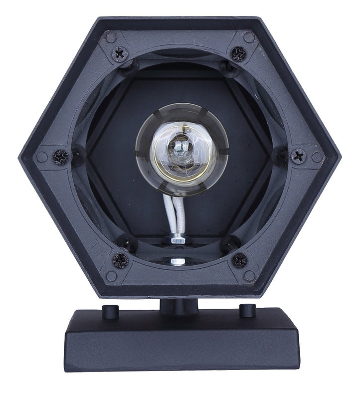 Canarm Canada - IOL714BK - One Light Outdoor Lantern - Kersley - Black