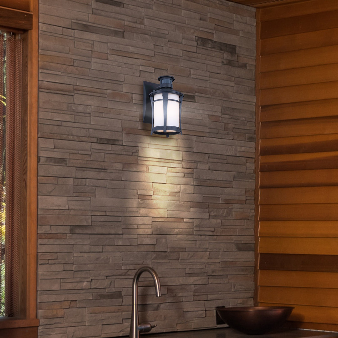Canarm Canada - IOL716BK - One Light Outdoor Wall Mount - Casper - Black