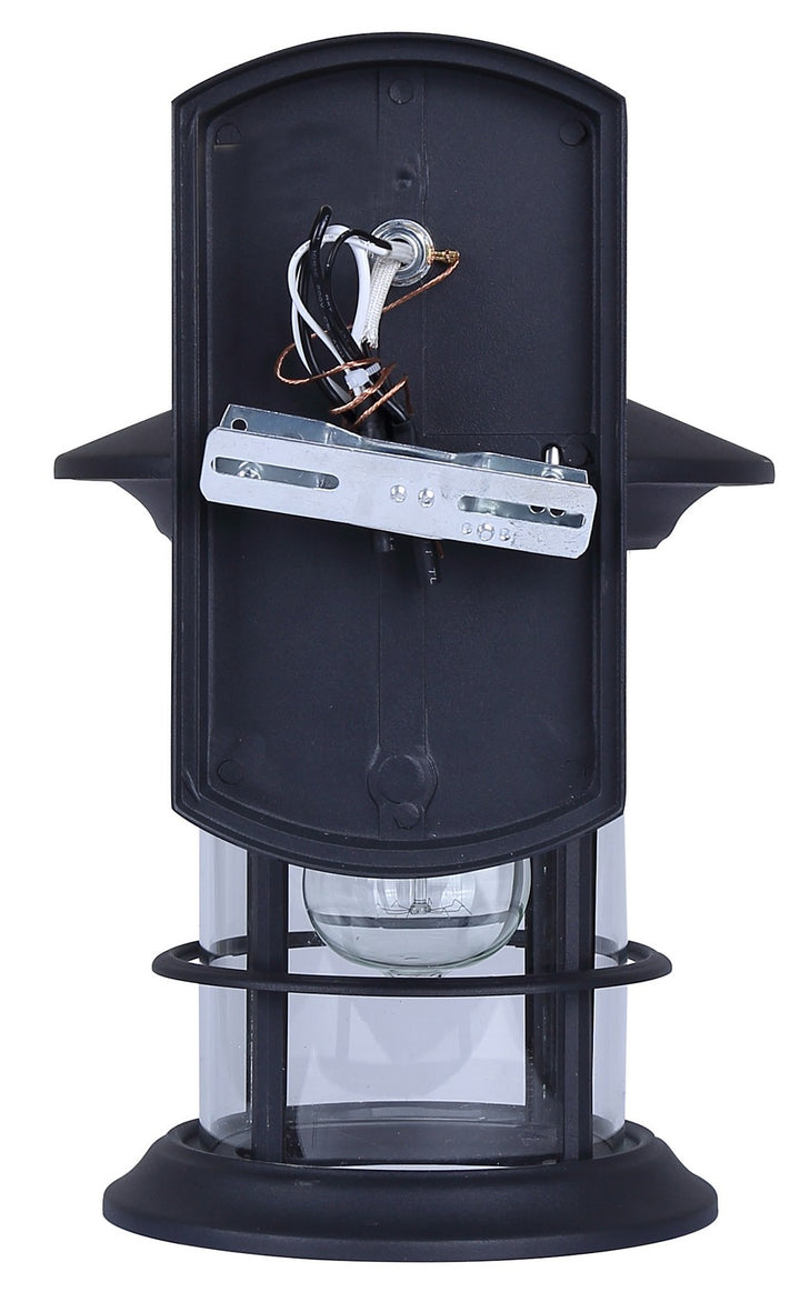 Canarm Canada - IOL717BK - One Light Outdoor Wall Mount - Dakota - Black