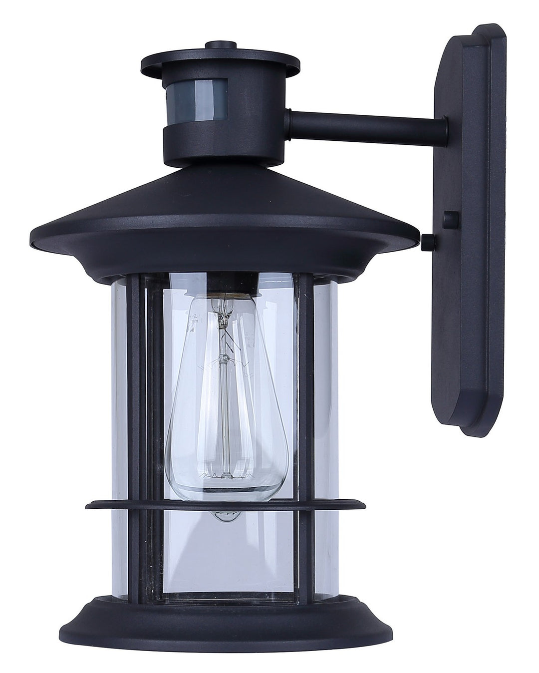 Canarm Canada - IOL717BK - One Light Outdoor Wall Mount - Dakota - Black