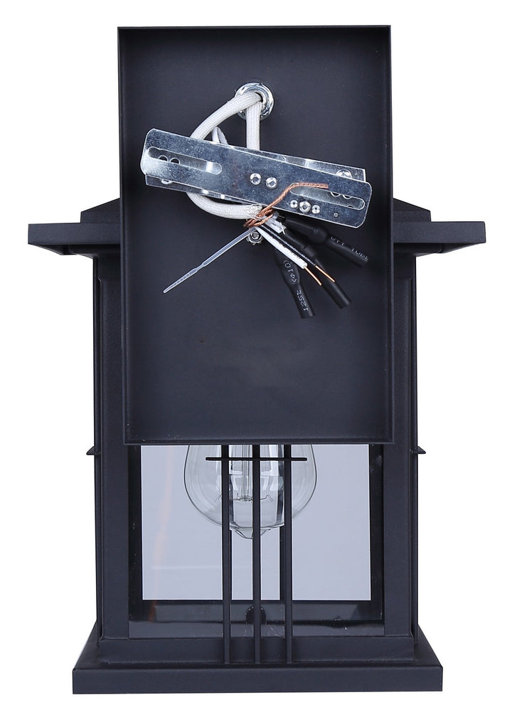 Canarm Canada - IOL718BK - One Light Outdoor Wall Mount - Grant - Black