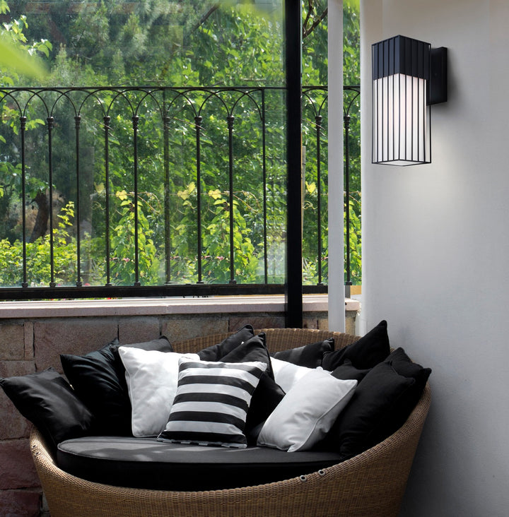 Canarm Canada - IOL723BK - One Light Outdoor Lantern - Oslo - Black