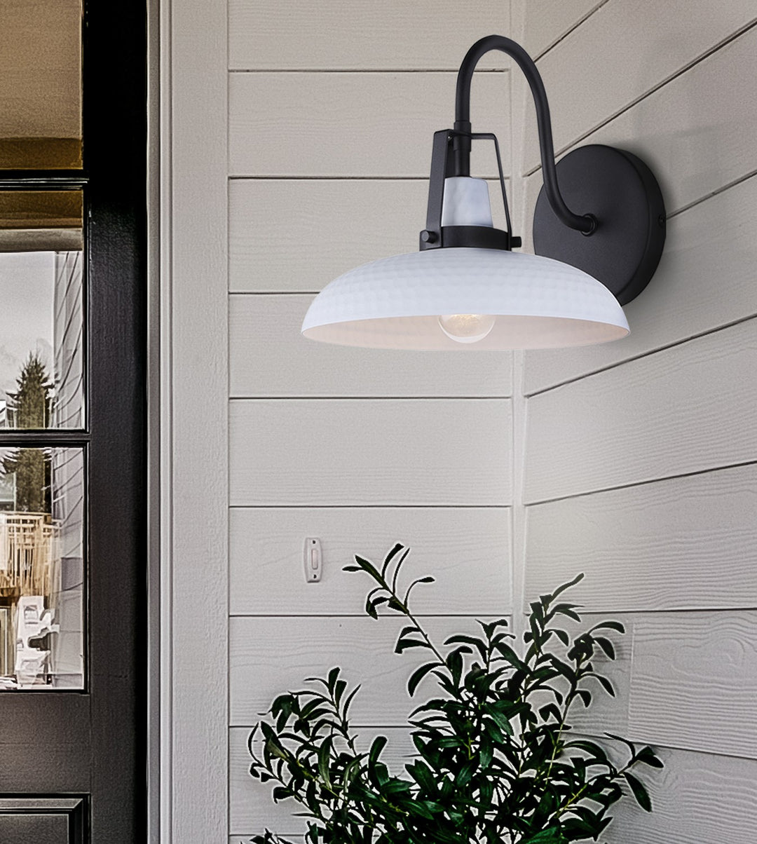 Canarm Canada - IOL735BWH - One Light Outdoor Lantern - Jodi - White