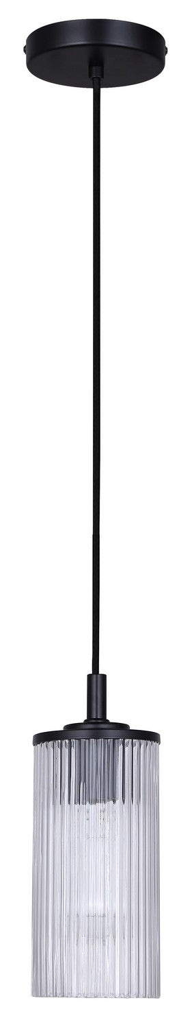Canarm Canada - IPL1165A01BK-CR - One Light Pendant - Kinslea - Matte Black