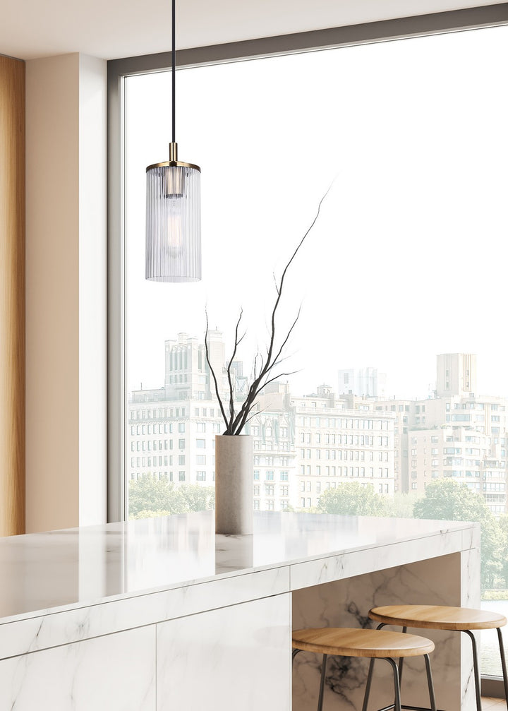 Canarm Canada - IPL1165A01GD-CR - One Light Pendant - Kinslea - Gold