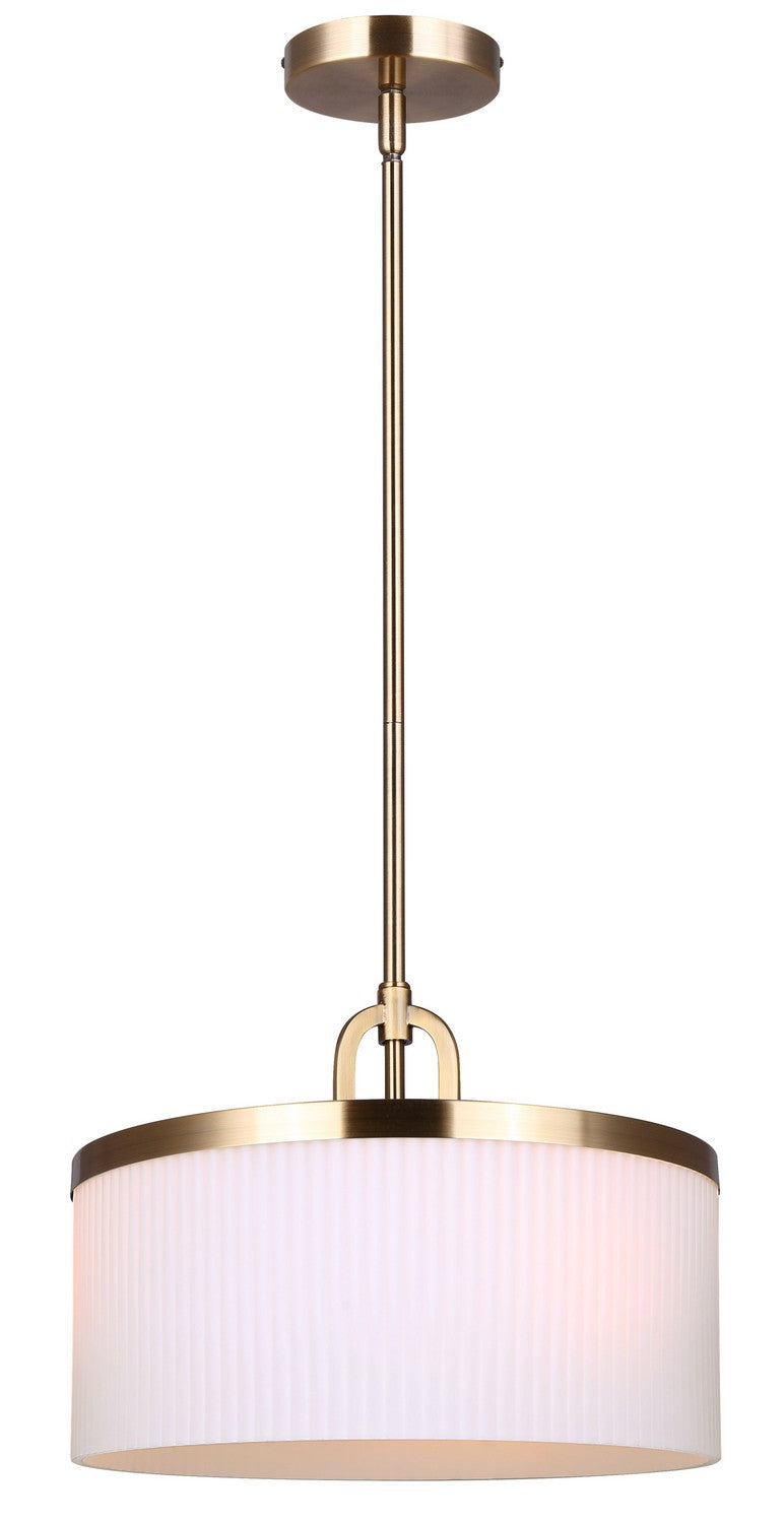 Kinslea Three Light Pendant in Gold - available from The Lighting Shoppe, trusted by Canadian homeowners