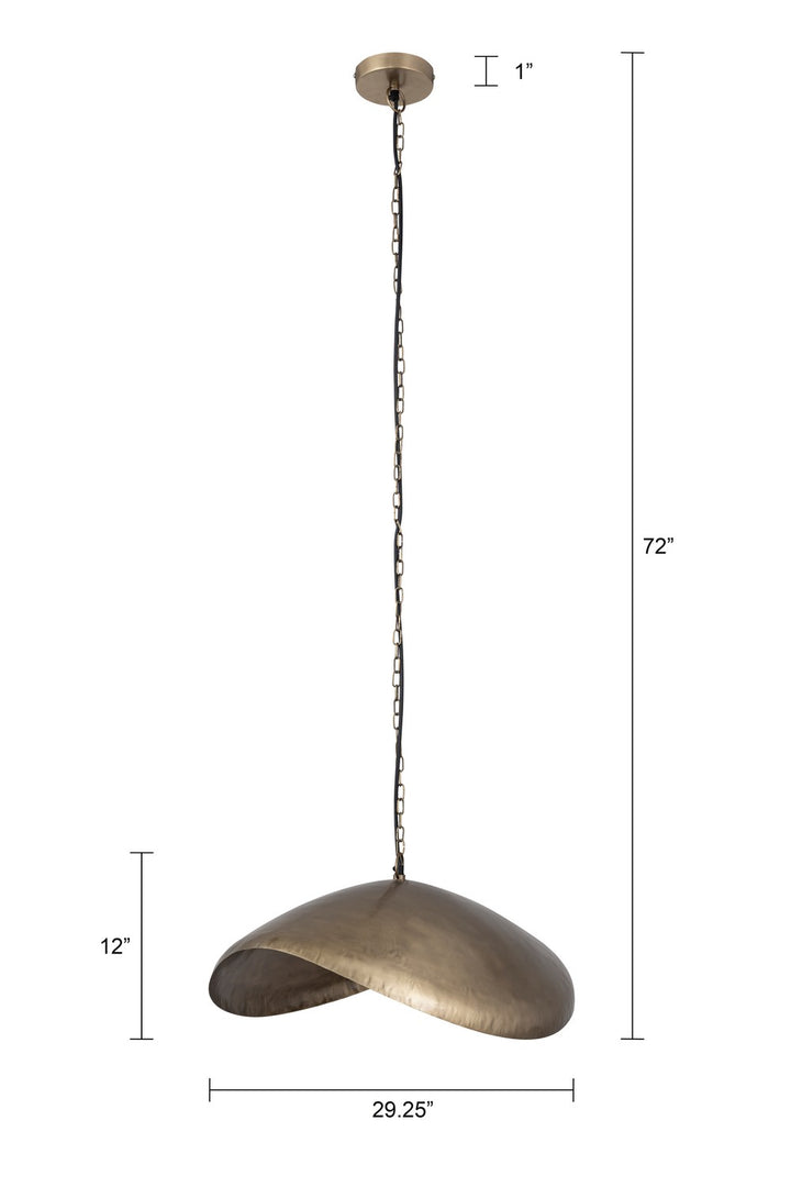 Canarm Canada - IPL1182A01AB29 - One Light Pendant - Maverick - Antique Brass