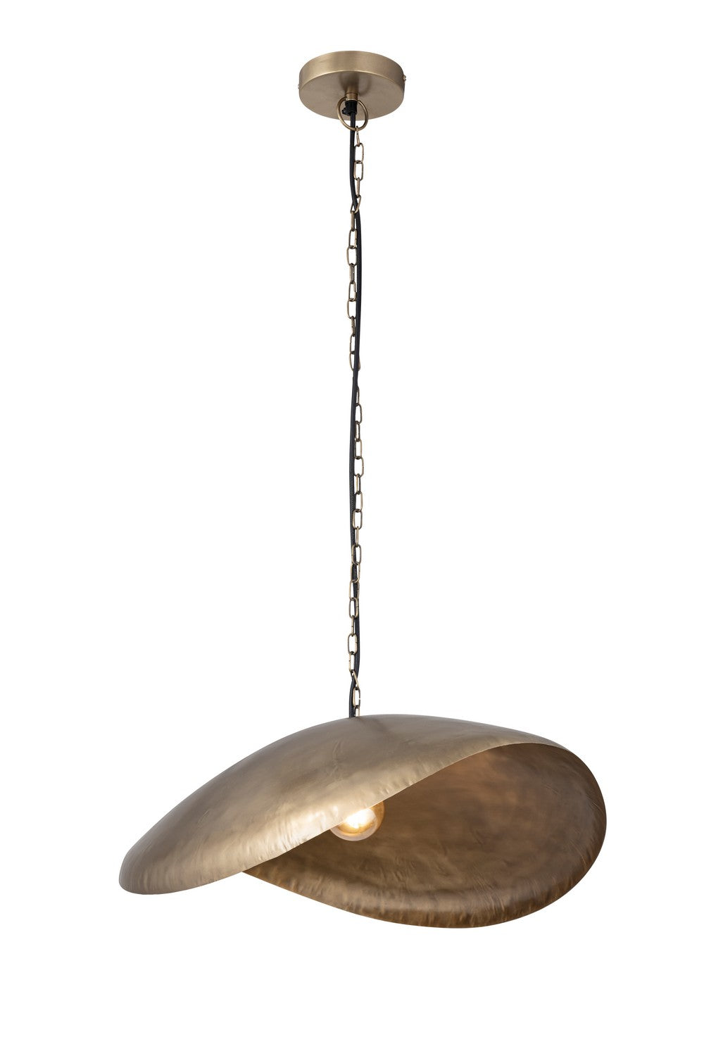 Maverick One Light Pendant in Antique Brass - available from The Lighting Shoppe, trusted by Canadian homeowners