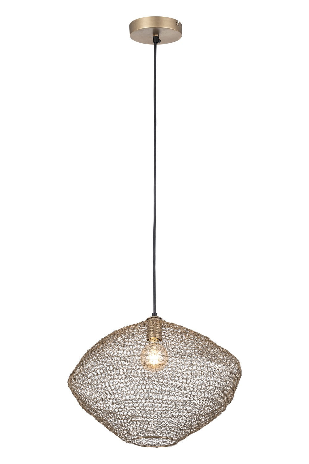 Warren One Light Pendant in Antique Brass - available from The Lighting Shoppe, trusted by Canadian homeowners