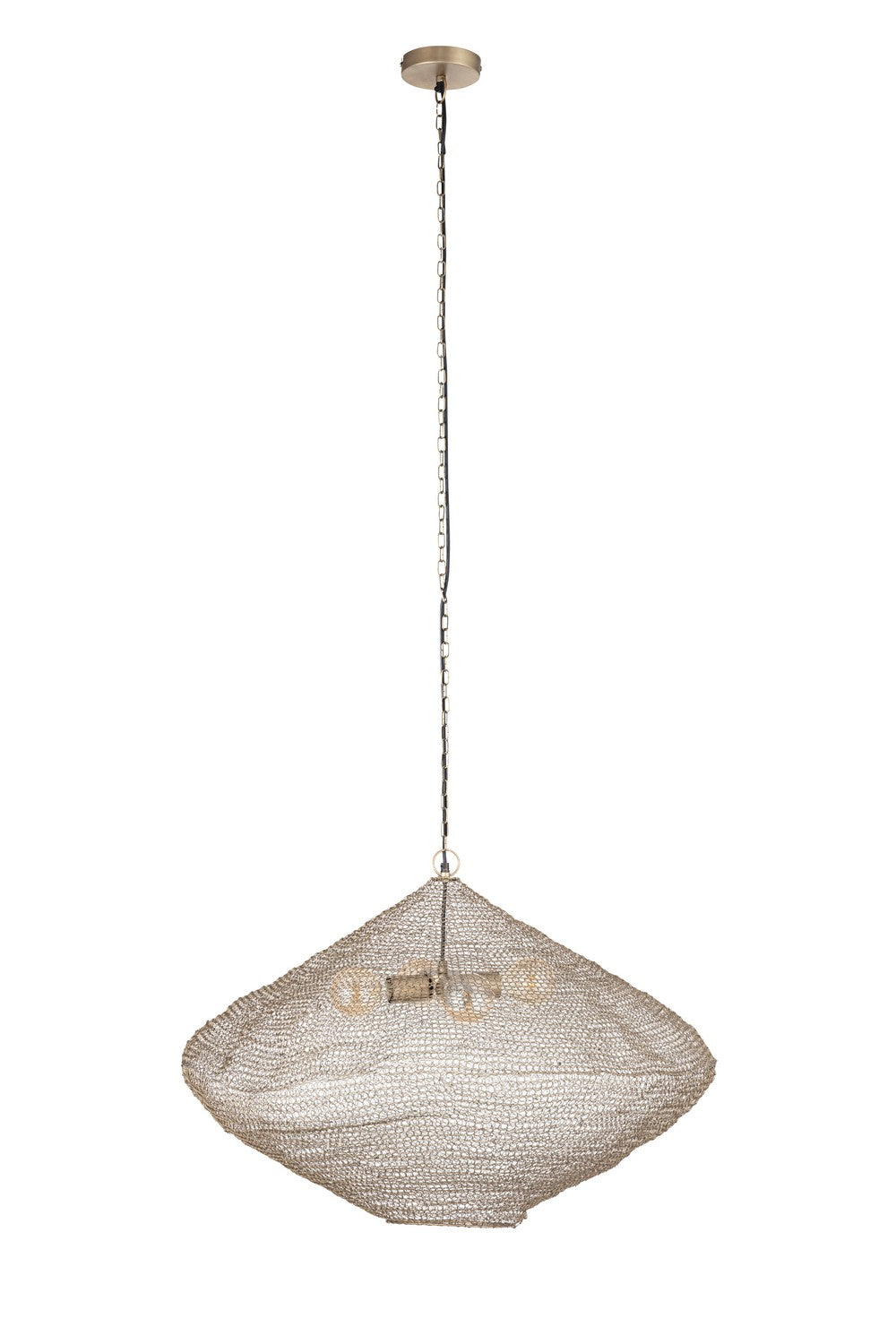 Canarm Canada - IPL1183A04AB35 - Four Light Pendant - Warren - Antique Brass