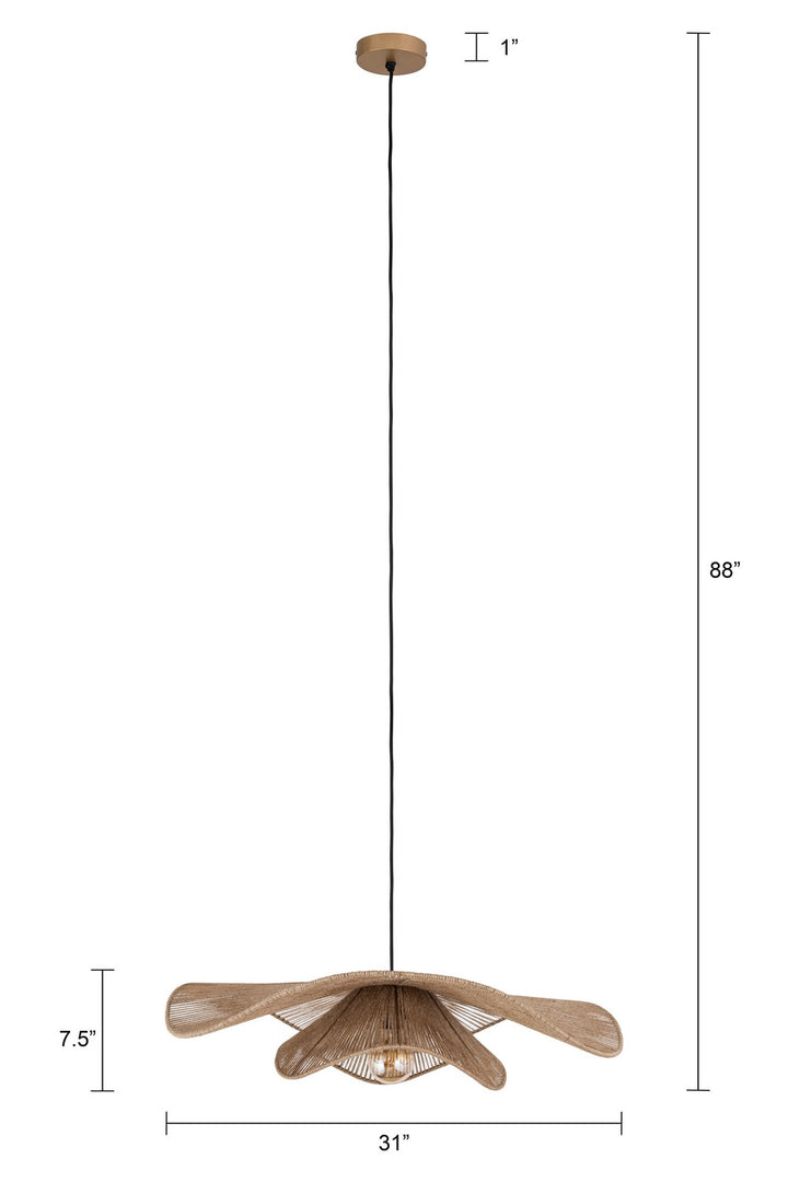 Canarm Canada - IPL1186A01NA32 - One Light Pendant - Sage - Natural