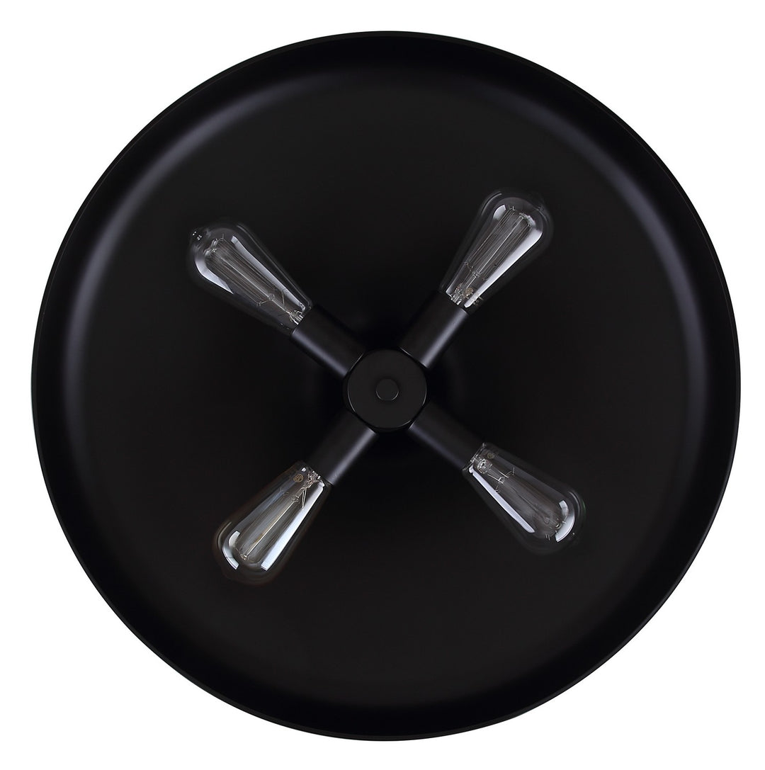 Canarm Canada - IPL1203A04BK22 - Four Light Pendant - Holland - Matte Black