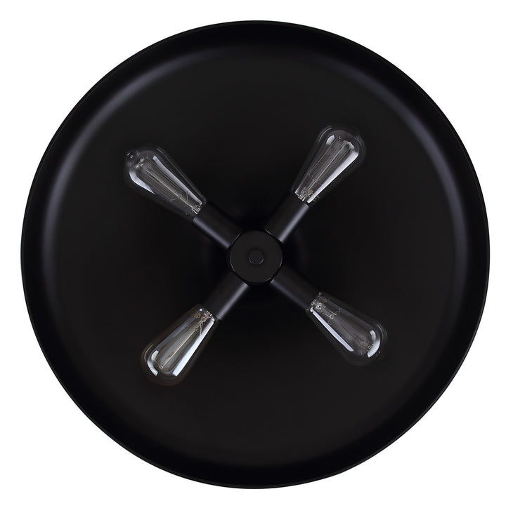 Canarm Canada - IPL1203A04BK22 - Four Light Pendant - Holland - Matte Black