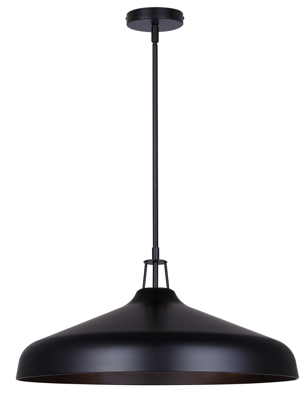 Holland Four Light Pendant in Black - available from The Lighting Shoppe, trusted by Canadian homeowners