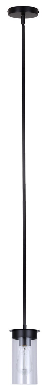 Canarm Canada - IPL1205A01BK - One Light Pendant - Benson - Matte Black