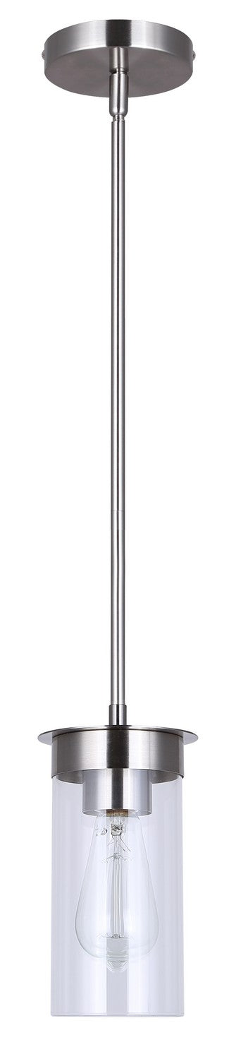 Canarm Canada - IPL1205A01BN - One Light Pendant - Benson - Brushed Nickel