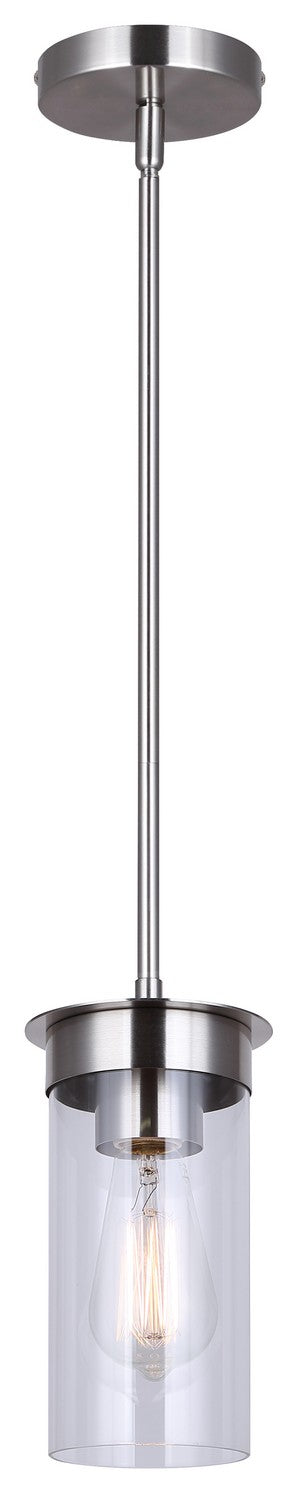 Canarm Canada - IPL1205A01BN - One Light Pendant - Benson - Brushed Nickel