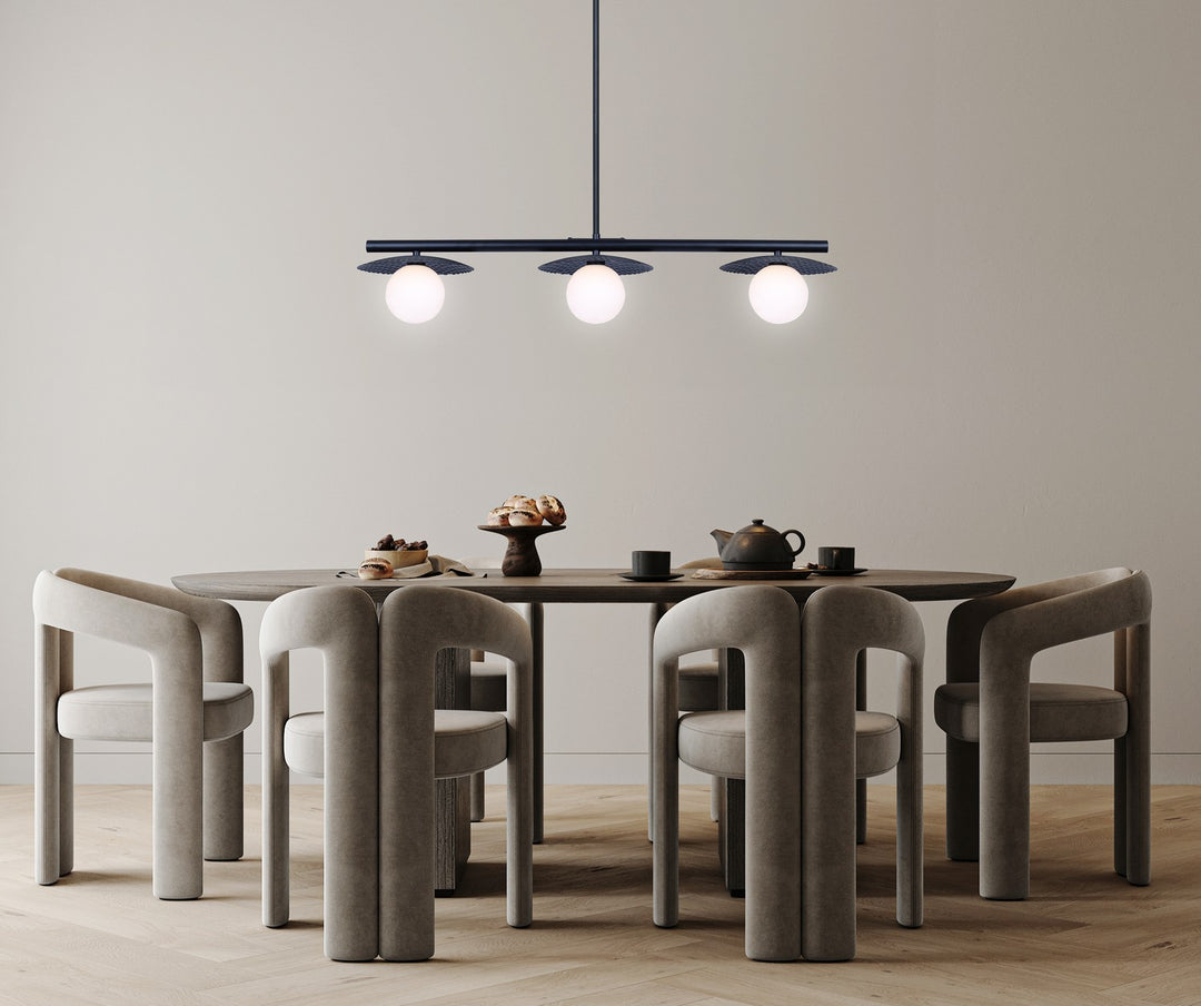 Canarm Canada - IPL1209A03BK9 - Three Light Pendant - Mierka - Black
