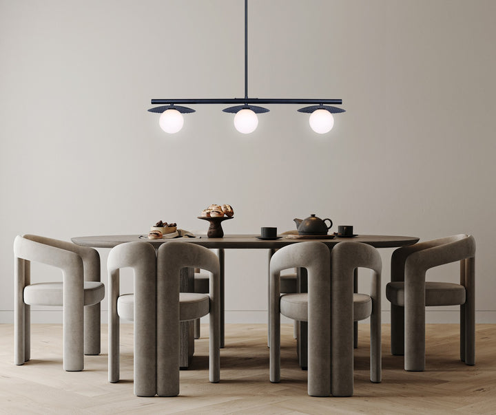 Canarm Canada - IPL1209A03BK9 - Three Light Pendant - Mierka - Black