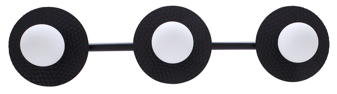 Canarm Canada - IPL1209A03BK9 - Three Light Pendant - Mierka - Black