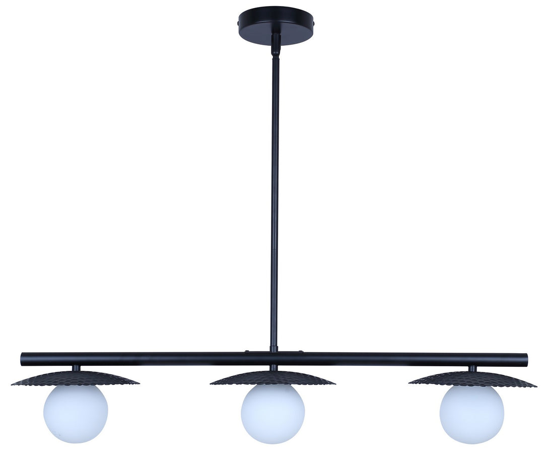 Canarm Canada - IPL1209A03BK9 - Three Light Pendant - Mierka - Black