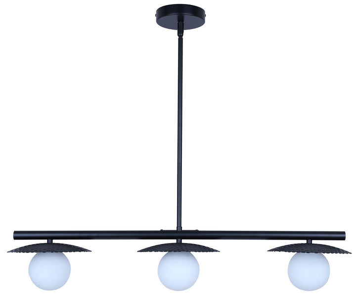Canarm Canada - IPL1209A03BK9 - Three Light Pendant - Mierka - Black