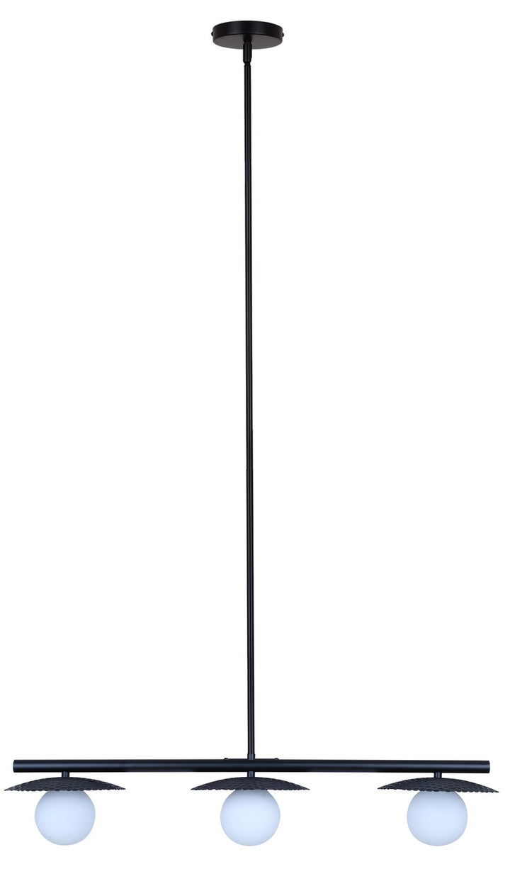 Canarm Canada - IPL1209A03BK9 - Three Light Pendant - Mierka - Black