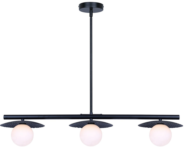 Canarm Canada - IPL1209A03BK9 - Three Light Pendant - Mierka - Black