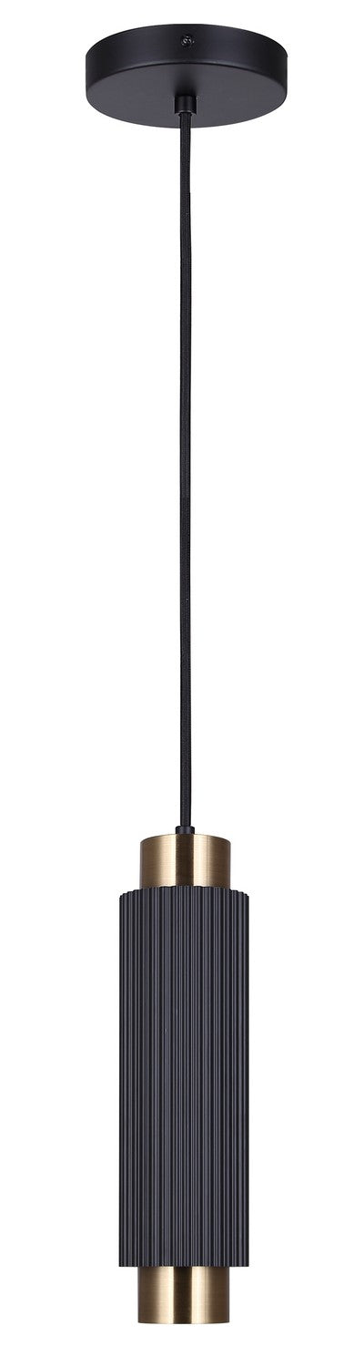 Canarm Canada - IPL1231A01BKG10 - One Light Pendant - Cohen - Matte Black