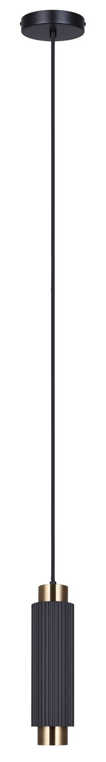Canarm Canada - IPL1231A01BKG10 - One Light Pendant - Cohen - Matte Black