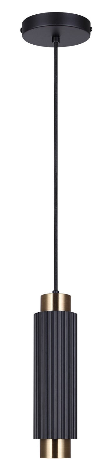 Canarm Canada - IPL1231A01BKG10 - One Light Pendant - Cohen - Matte Black