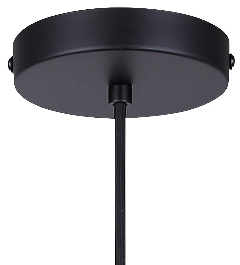 Canarm Canada - IPL1231A01BKG10 - One Light Pendant - Cohen - Matte Black