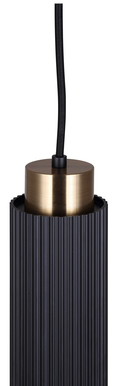 Canarm Canada - IPL1231A01BKG10 - One Light Pendant - Cohen - Matte Black