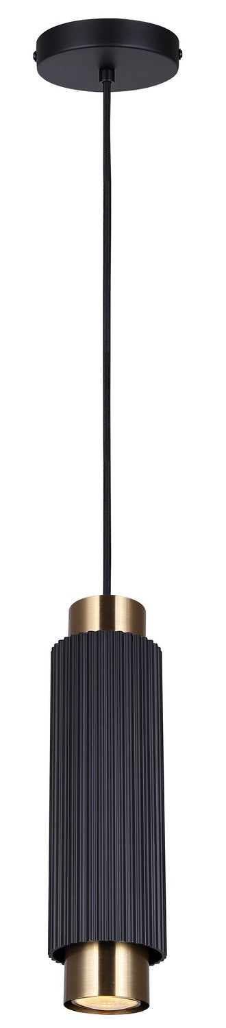 Canarm Canada - IPL1231A01BKG10 - One Light Pendant - Cohen - Matte Black