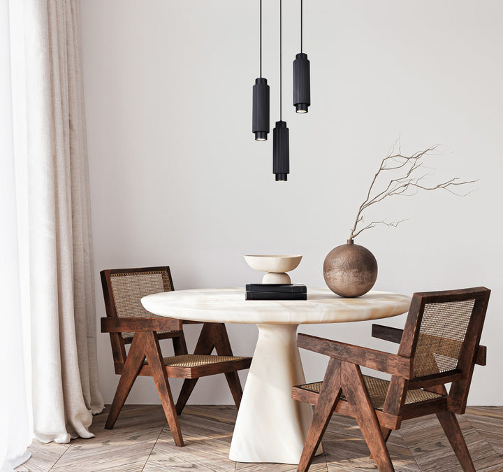 Canarm Canada - IPL1231A03BK10 - Three Light Pendant - Cohen - Matte Black