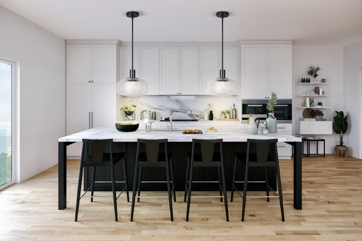 Canarm Canada - IPL2104B01BK - One Light Pendant - Ledger - Black