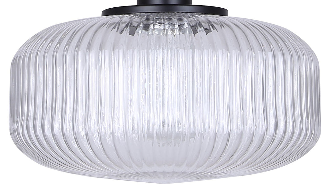 Canarm Canada - IPL2104B01BK - One Light Pendant - Ledger - Black