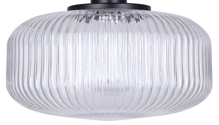 Canarm Canada - IPL2104B01BK - One Light Pendant - Ledger - Black
