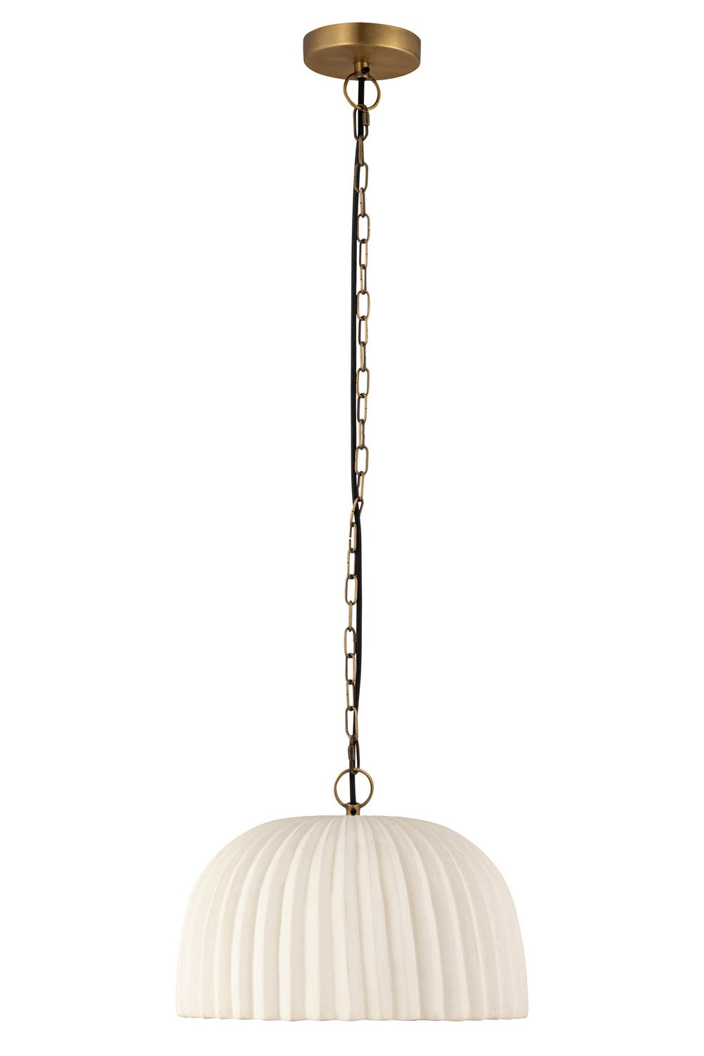 Canarm Canada - IPL2152B01AB - One Light Pendant - Audrey - Antique Brass