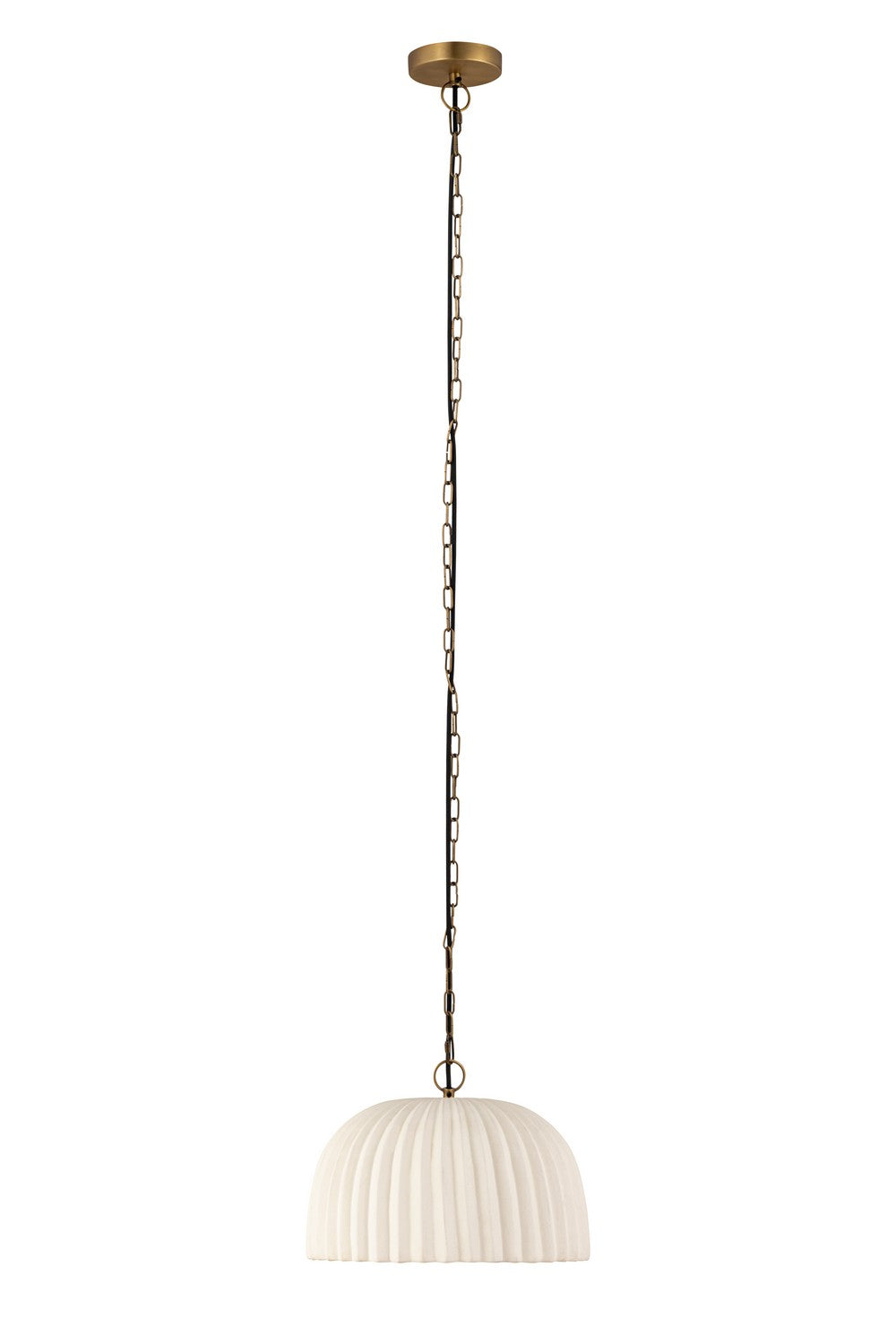 Canarm Canada - IPL2152B01AB - One Light Pendant - Audrey - Antique Brass