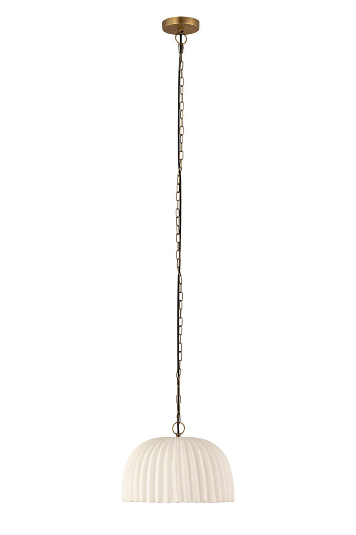 Canarm Canada - IPL2152B01AB - One Light Pendant - Audrey - Antique Brass